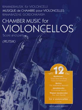 Illustration musique de chambre 4 violoncelles vol12