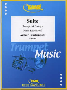 Illustration de Suite pour trompette et cordes, réduction piano