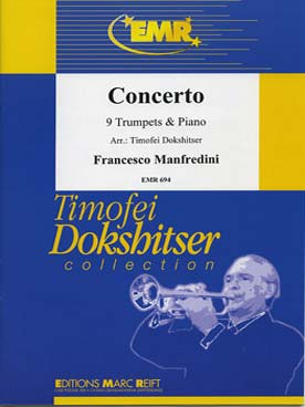 Illustration manfredini concerto 9 trompettes/piano
