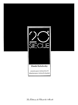 Illustration de Concerto N° 2 op. 77 pour violoncelle et orchestre, réd. violoncelle et piano avec partie de soliste séparée