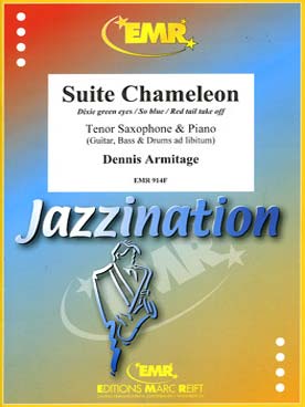 Illustration de Suite chaméleon pour saxophone ténor et piano et en option basse, percussions