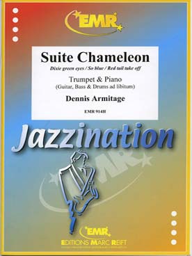 Illustration de Suite chaméleon pour trompette et piano et en option basse, percussions