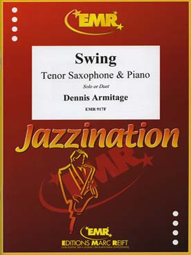 Illustration armitage jazzination 1/2 sax tenor swing
