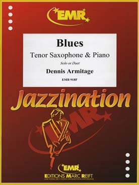 Illustration de Collection "Jazzination" pour 1 ou 2 saxophones ténor et piano - Blues
