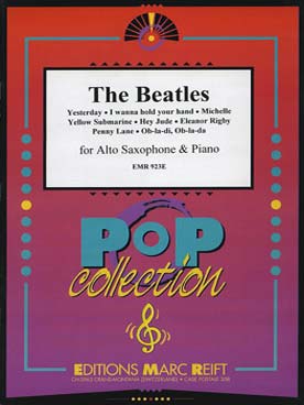 Illustration de 8 Pièces (tr. Mortimer) : Yesterday, Hey Jude, Michelle, Yellow submarine, Ob-la-di ob-la-da...