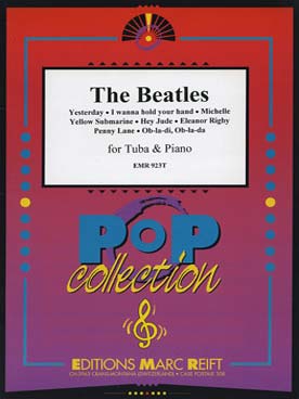 Illustration de 8 Pièces (tr. Mortimer) Yesterday, Hey Jude, Michelle, Yellow submarine, Ob-la-di ob-la-da...