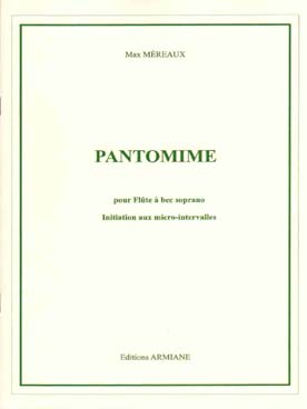 Illustration de Pantomime pour flûte à bec soprano