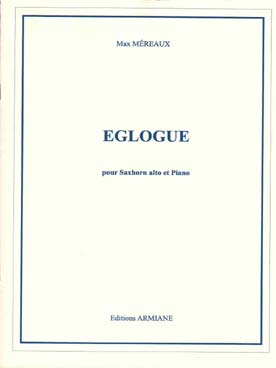 Illustration de Églogue pour saxhorn alto et piano