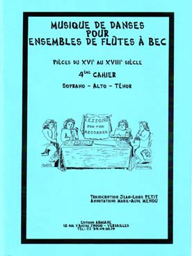 Illustration de MUSIQUE DE DANSES (tr. Petit/Menou) - Cahier N° 4
