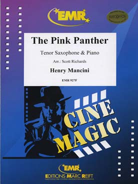 Illustration de La Panthère rose pour saxophone ténor et piano (tr. Richards)
