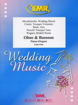 Illustration de WEDDING MUSIC : Bach, Clarke, Purcell, Mendelssohn, Wagner