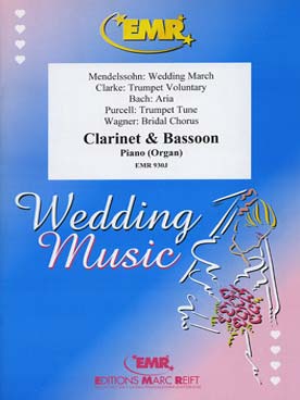 Illustration de WEDDING MUSIC : Bach, Clarke, Purcell, Mendelssohn, Wagner