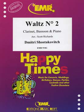 Illustration chostakovitch valse n° 2 suite jazz n° 2