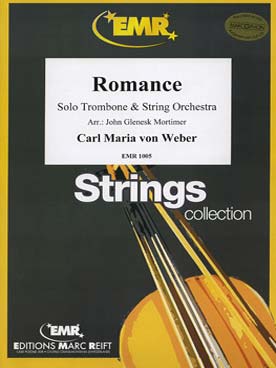 Illustration de Romance pour solo trombone et orchestre à cordes (tr. Mortimer)