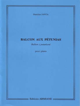 Illustration de Balcon aux pétunias