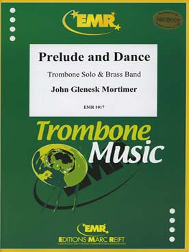 Illustration de Prelude and dance pour trombone solo et orchestre de cuivres
