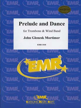 Illustration de Prelude and dance pour trombone solo et orchestre à vents
