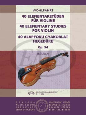 Illustration de 40 Études élémentaires op. 54