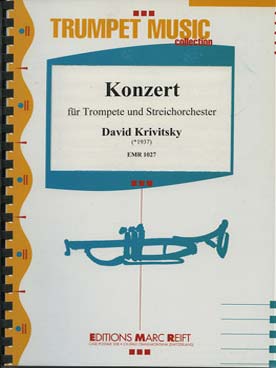 Illustration de Konzert pour trompette solo et orchestre à cordes