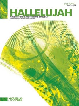 Illustration de Hallelujah pour SAB et piano