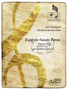 Illustration de Espirito santo bossa pour batterie et piano