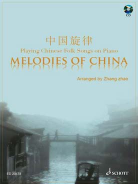 Illustration melodies of china avec cd