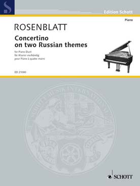 Illustration de Concertino sur deux thèmes russes