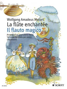 Illustration de La Flûte enchantée (arr. facile) (tr. Heumann)
