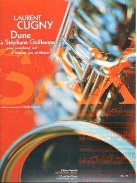 Illustration de Dune à Stéphane Guillaume pour saxophone et batterie jazz