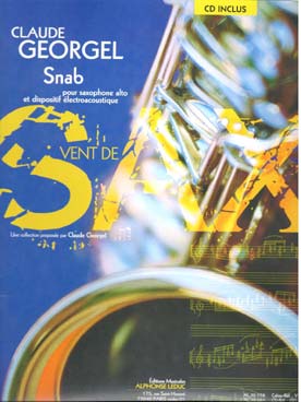 Illustration de Snab pour saxophone et dispositif électroacoustique sur CD