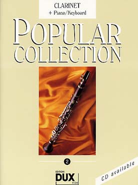 Illustration de POPULAR COLLECTION - Vol. 2 : clarinette et piano