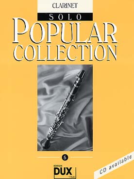 Illustration de POPULAR COLLECTION - Vol. 5 : clarinette solo