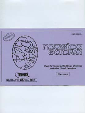 Illustration de MUSICA SACRA - Partie basson   