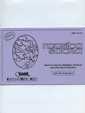 Illustration de MUSICA SACRA - Partie clarinette 2   