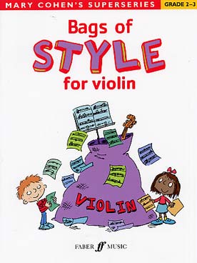 Illustration cohen bags of style violon