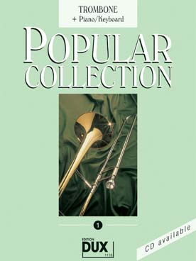 Illustration de POPULAR COLLECTION - Vol. 1 : trombone et piano