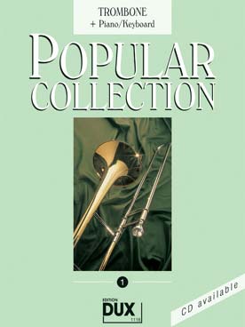 Illustration de POPULAR COLLECTION - Vol. 1 : trombone et piano