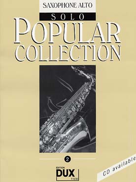 Illustration de POPULAR COLLECTION - Vol. 2 : saxophone alto solo