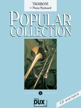 Illustration de POPULAR COLLECTION - Vol. 3 : trombone et piano   