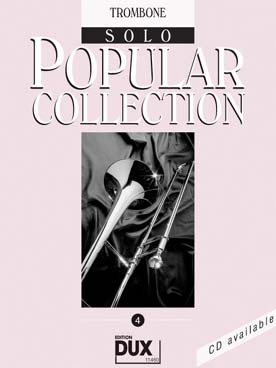 Illustration de POPULAR COLLECTION - Vol. 4 : trombone solo