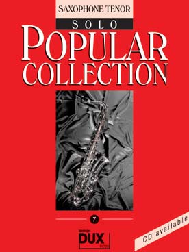 Illustration de POPULAR COLLECTION - Vol. 7 : saxophone ténor solo