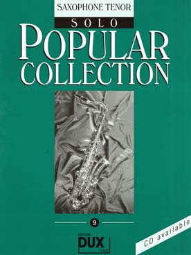 Illustration de POPULAR COLLECTION - Vol. 9 : saxophone ténor solo