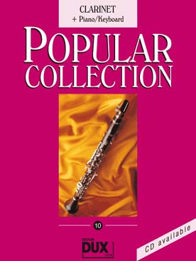 Illustration de POPULAR COLLECTION - Vol.10 : clarinette et piano