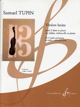 Illustration de Version latine pour 2 altos et piano ou violon, violoncelle et piano
