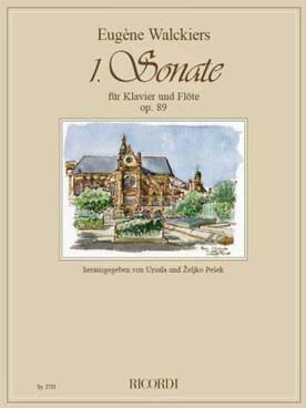 Illustration walckiers sonate n° 1 op. 89