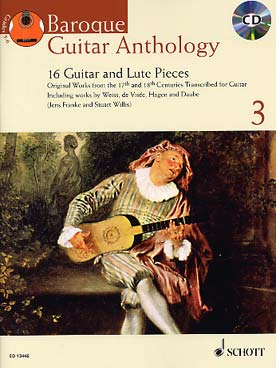Illustration baroque guitar anthology vol. 3