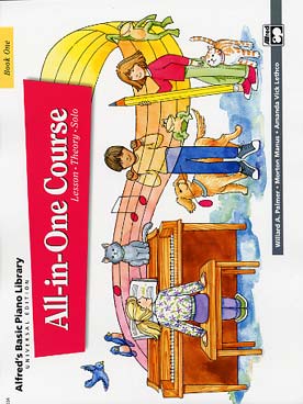 Illustration de ALFRED'S BASIC PIANO ALL-IN-ONE - Vol. 1