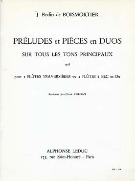 Illustration de Préludes et pièces en duo sur tous les tons principaux