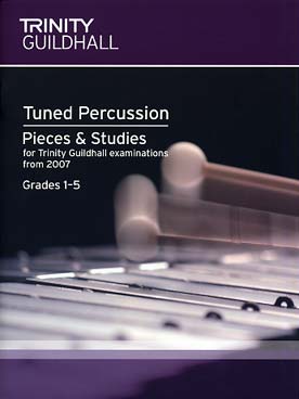 Illustration de TUNED PERCUSSION : pieces and studies - grades 1-5