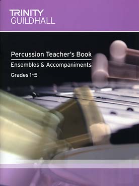 Illustration de PERCUSSION ENSEMBLES AND ACCOMPANIMENTS avec CD